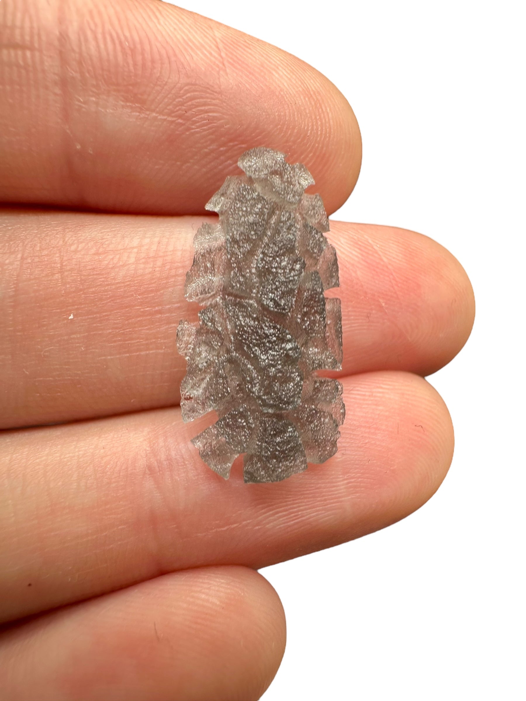 Carpathian obsidian 0,8g (Hedgehog) – Slovakia - OBJ071