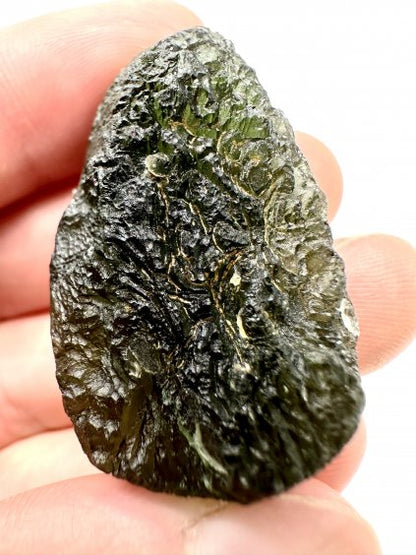 Moldavite Grezza – Radomilice – 21,5g - V373