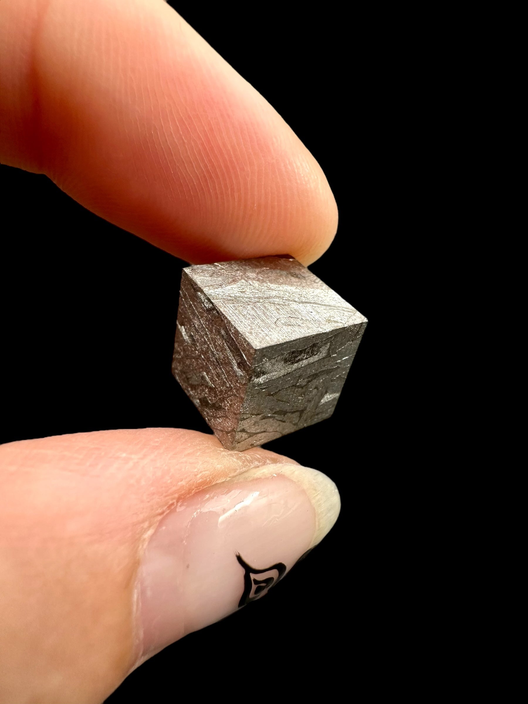 Meteorite Aletai Cube 9mm – Xinjiang, China - MEAL57