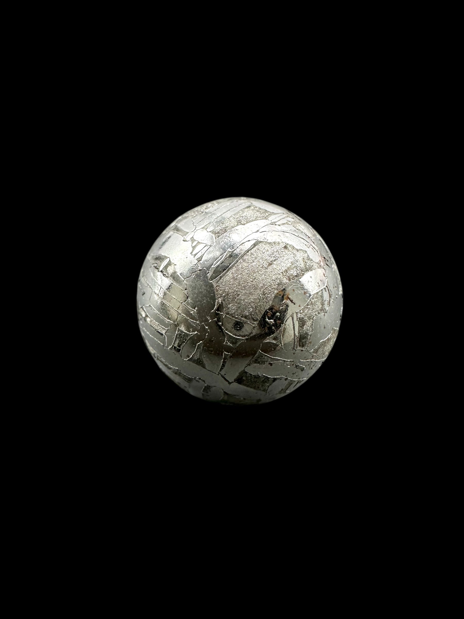 Meteorite Aletai sphere 14 mm – Xinjiang, China - MEAL61