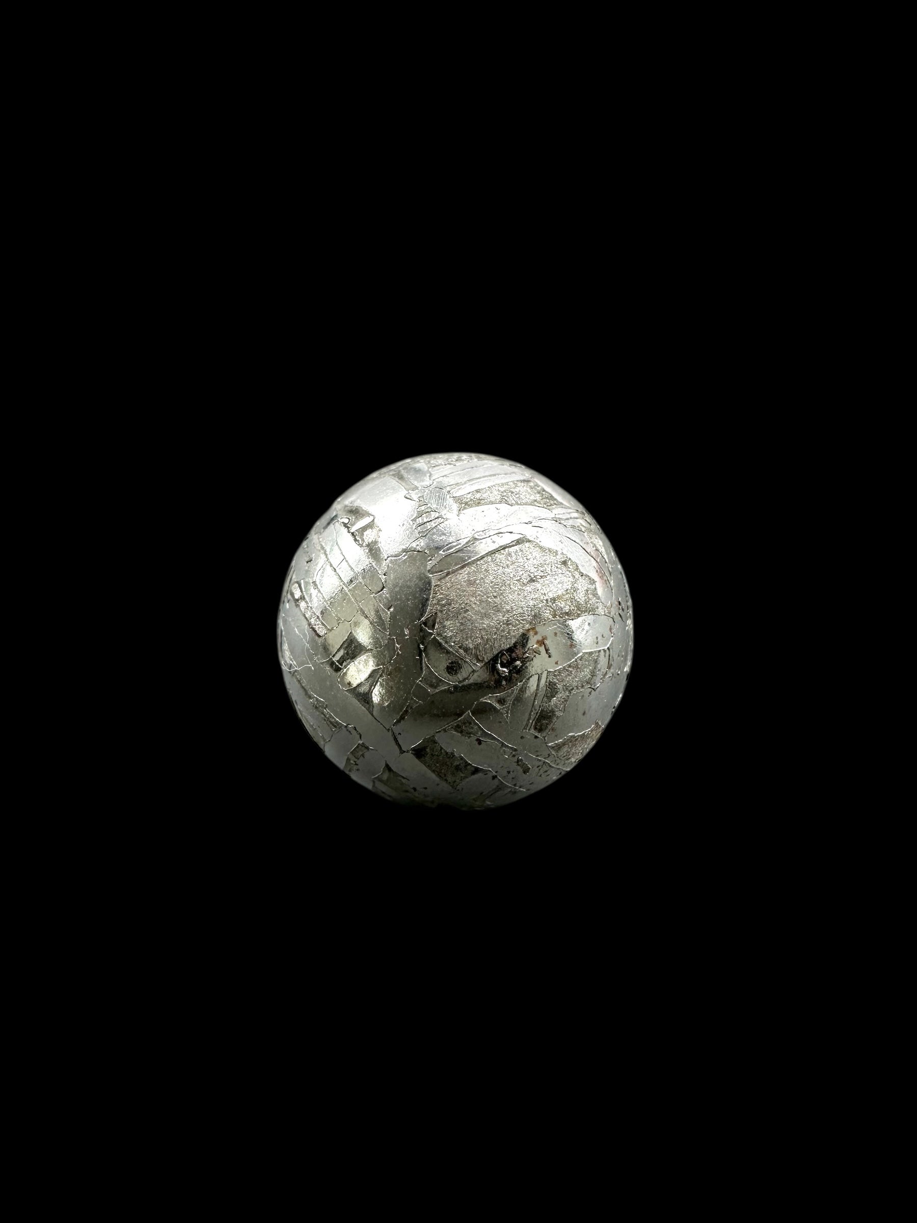 Meteorite Aletai sphere 14 mm – Xinjiang, China - MEAL61