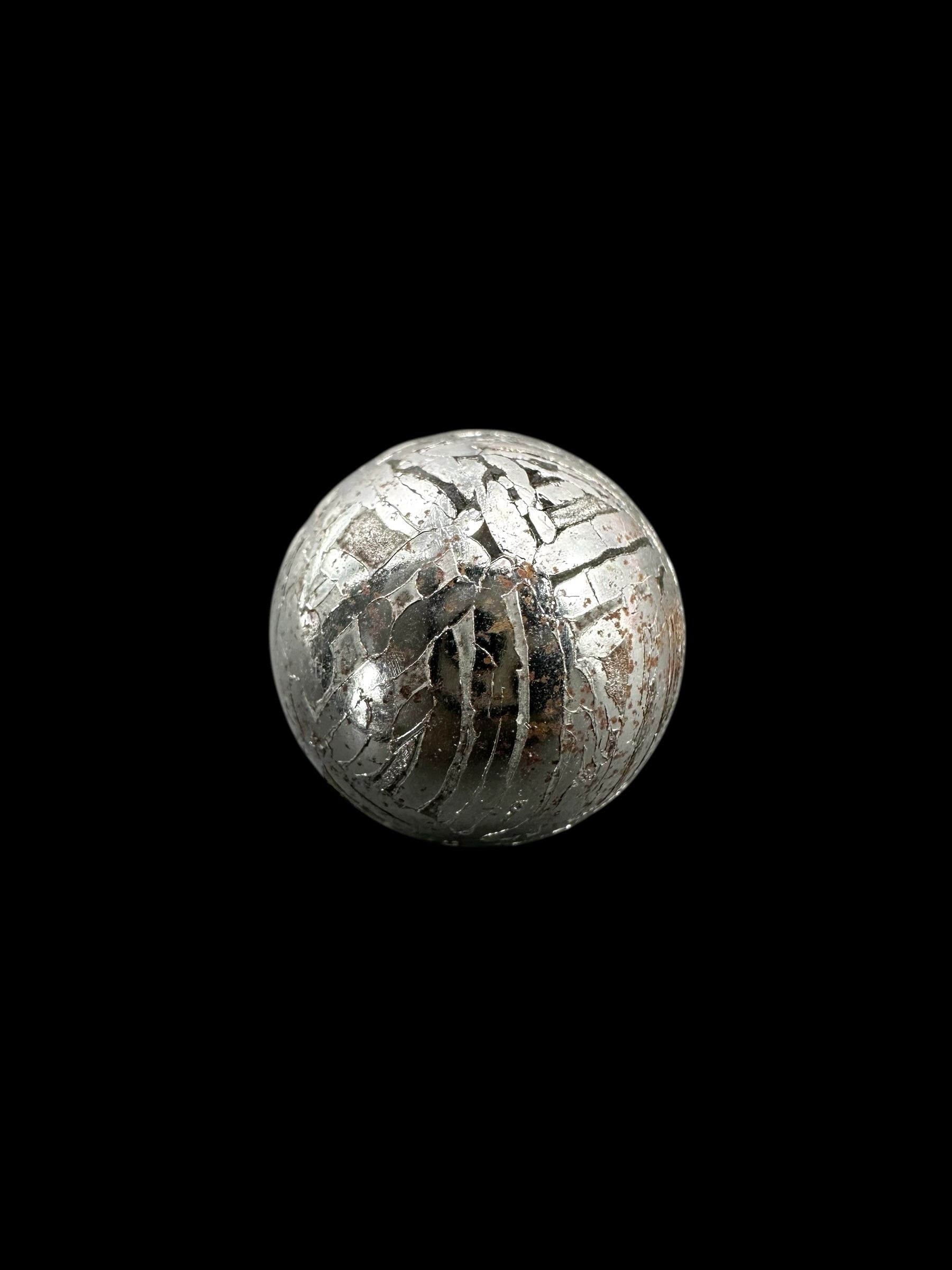 Meteorite Aletai sphere 13mm – Xinjiang, China - MEAL64