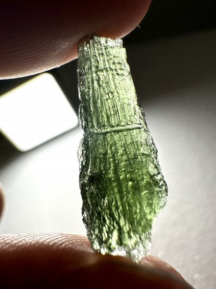 Moldavite Grezza – Jakule – 2,3g - V378