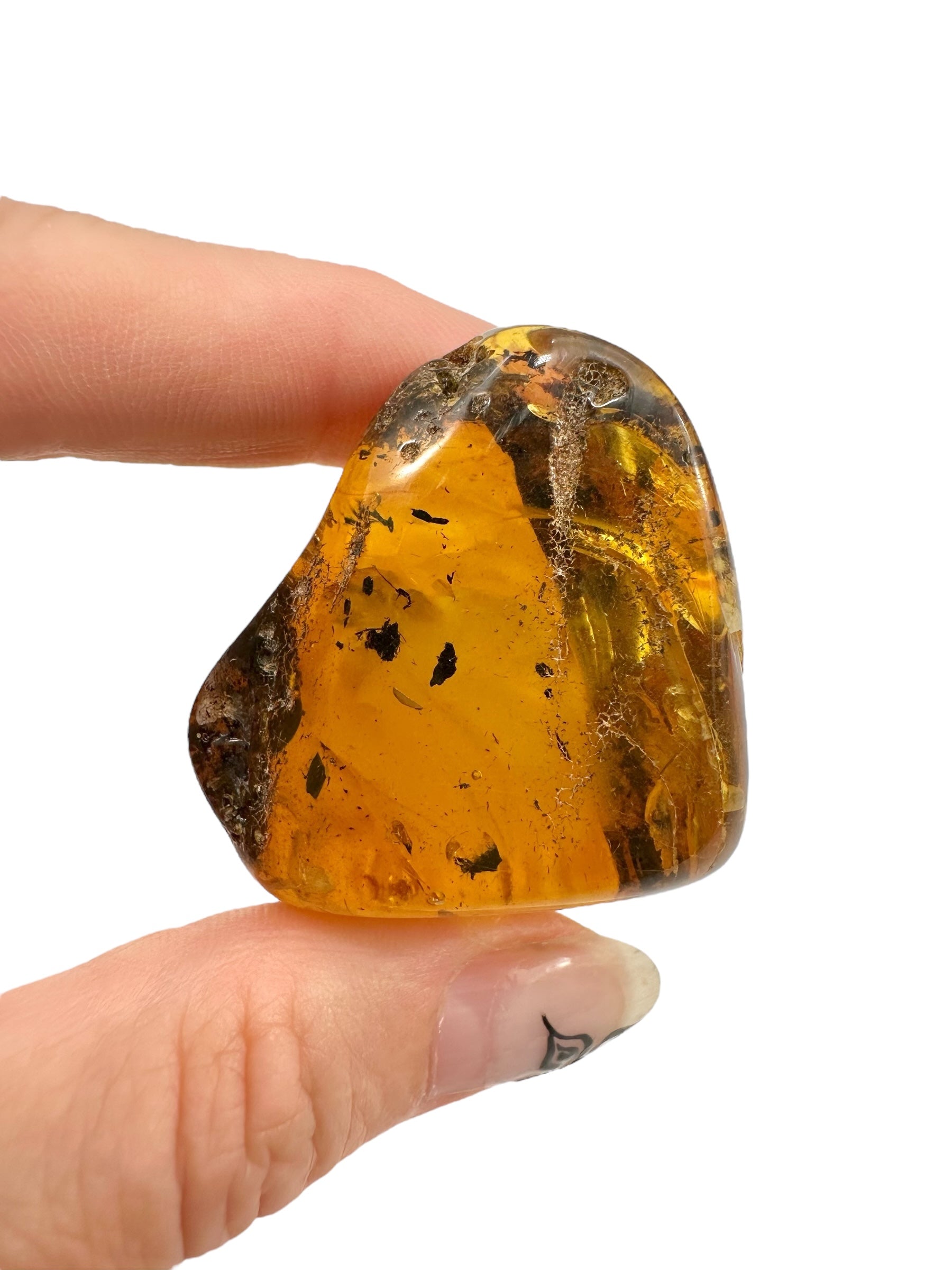 Insects in amber – Lithuania – 29,2g - IJ109