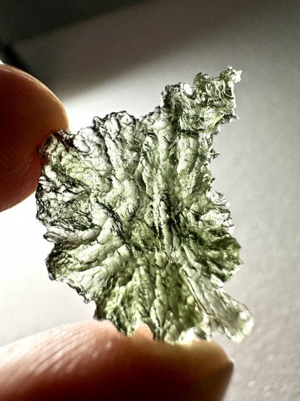 Moldavite Grezza – Maly Chlum – 1,3g - V381