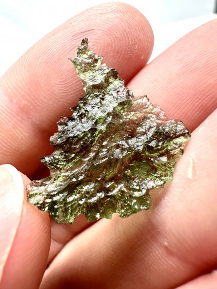 Moldavite Grezza – Maly Chlum – 1,3g - V381