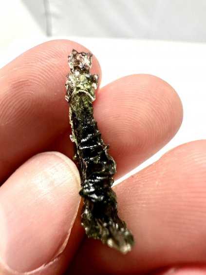 Moldavite Grezza – Maly Chlum – 1,3g - V381