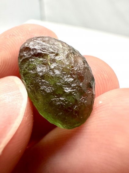 Moldavite Grezza – Vrabce – 1,5g - V382