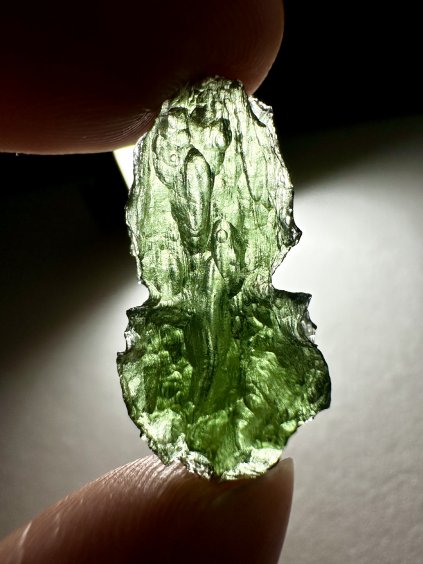 Moldavite Grezza – Maly Chlum – 3,7g - V384