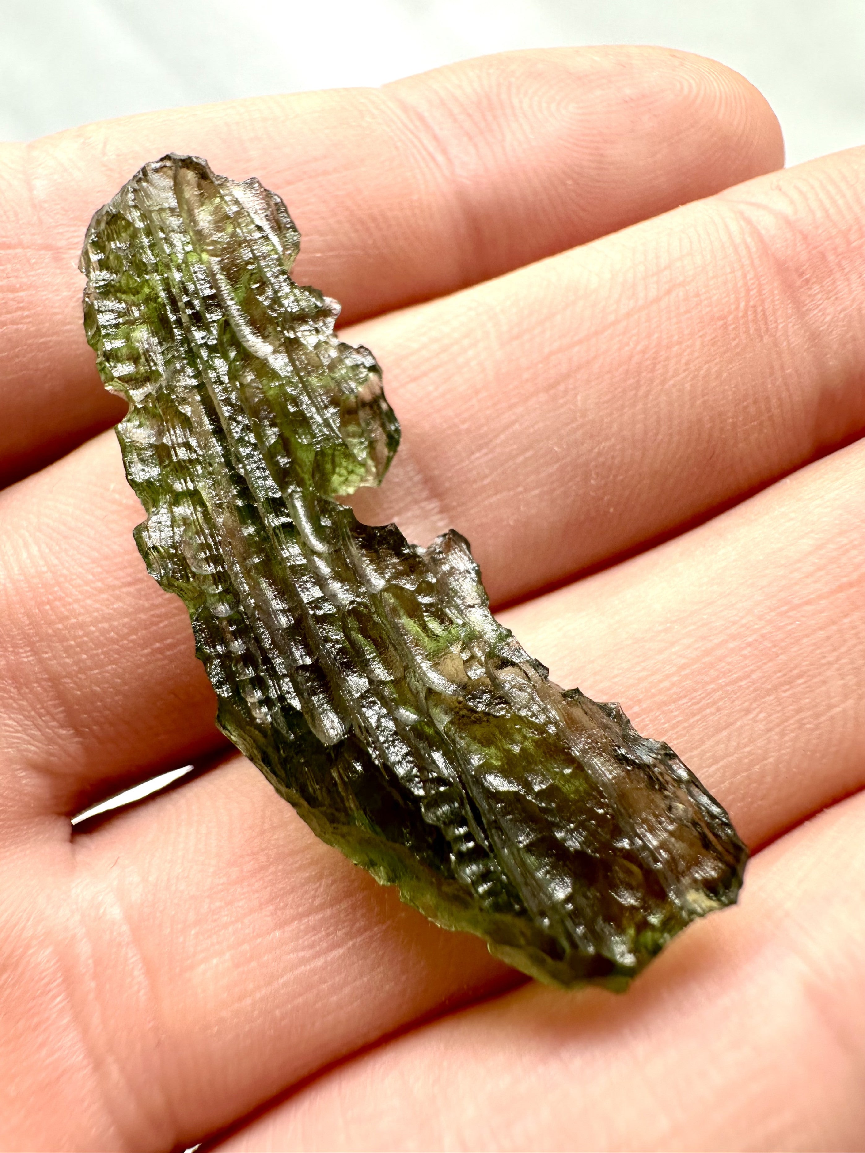 Moldavite – Maly Chlum – 3,7g - V2259
