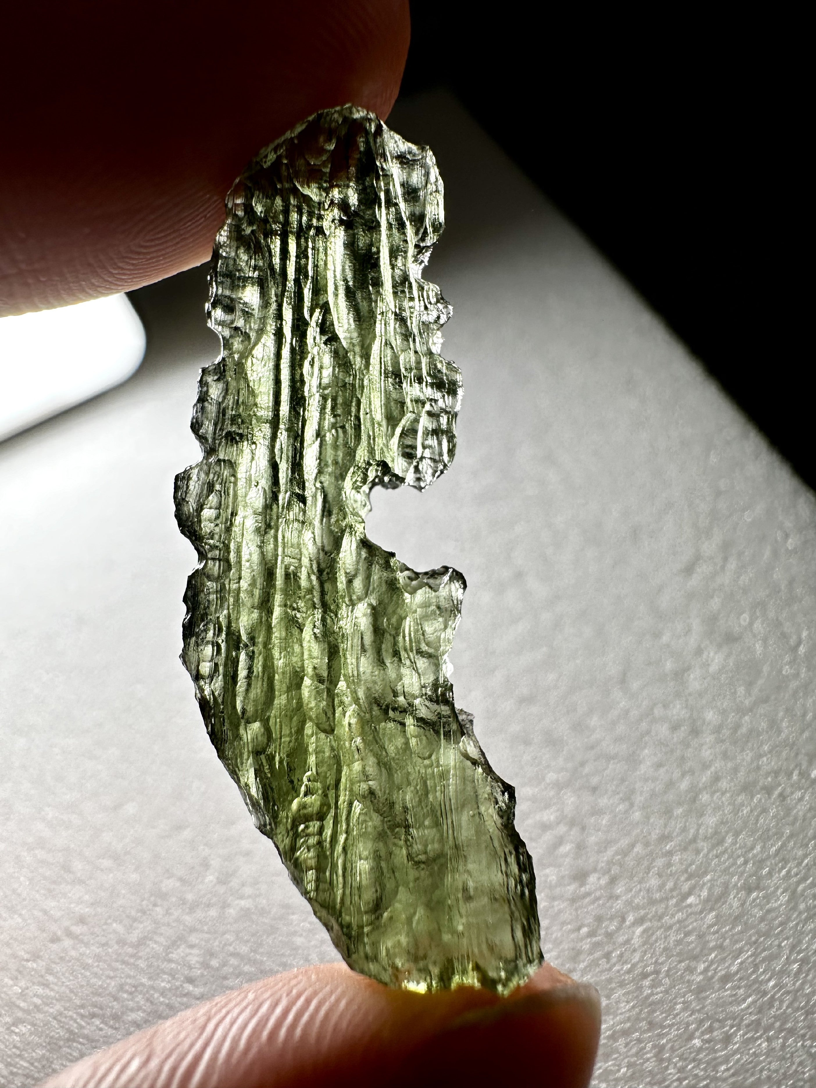 Moldavite – Maly Chlum – 3,7g - V2259