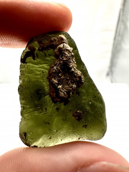 Moldavite Grezza – Plastovice – 15,9g - V397