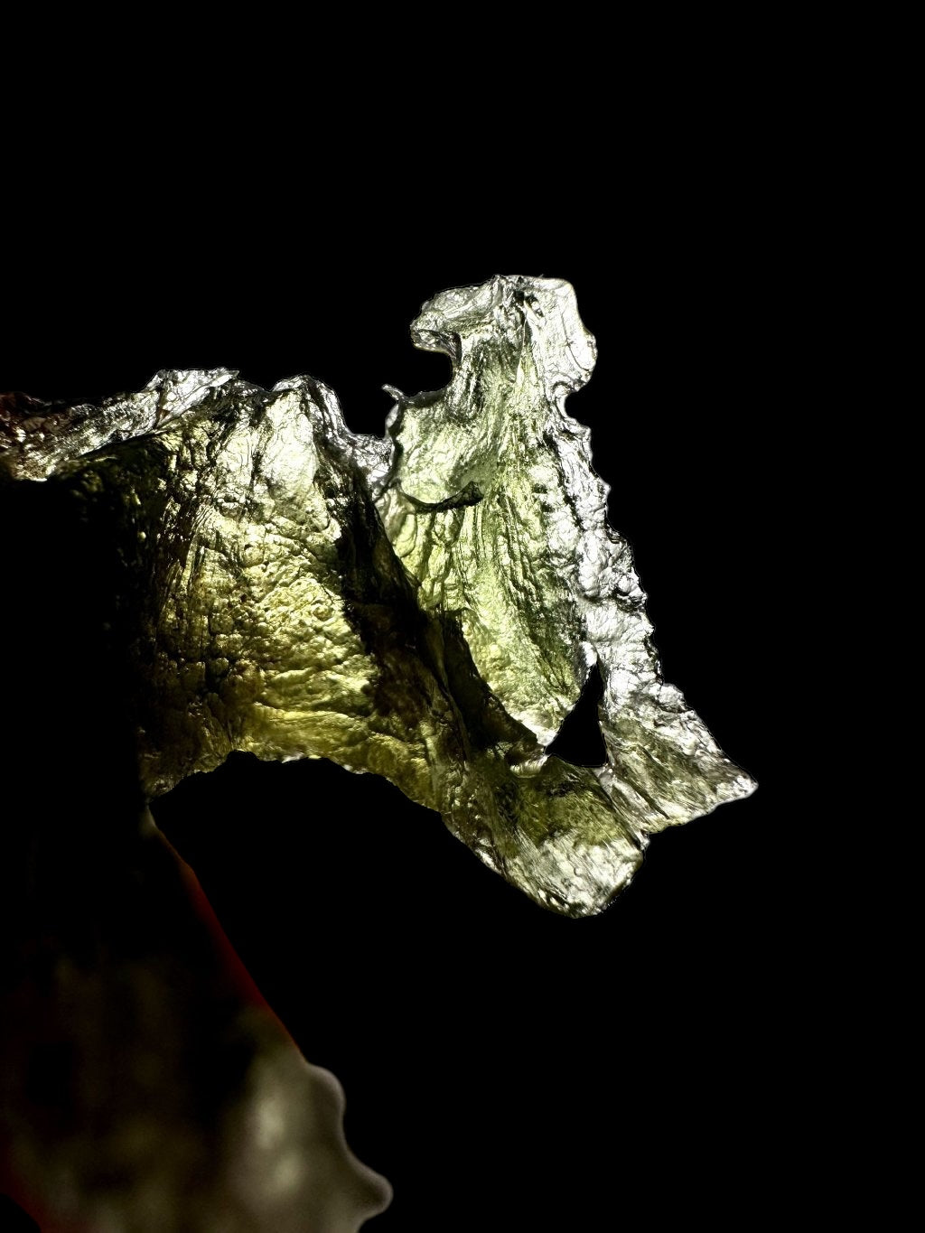 Moldavite – Dolní Chrastany – 6,5g / two-coloured, Angel Chime - V2338