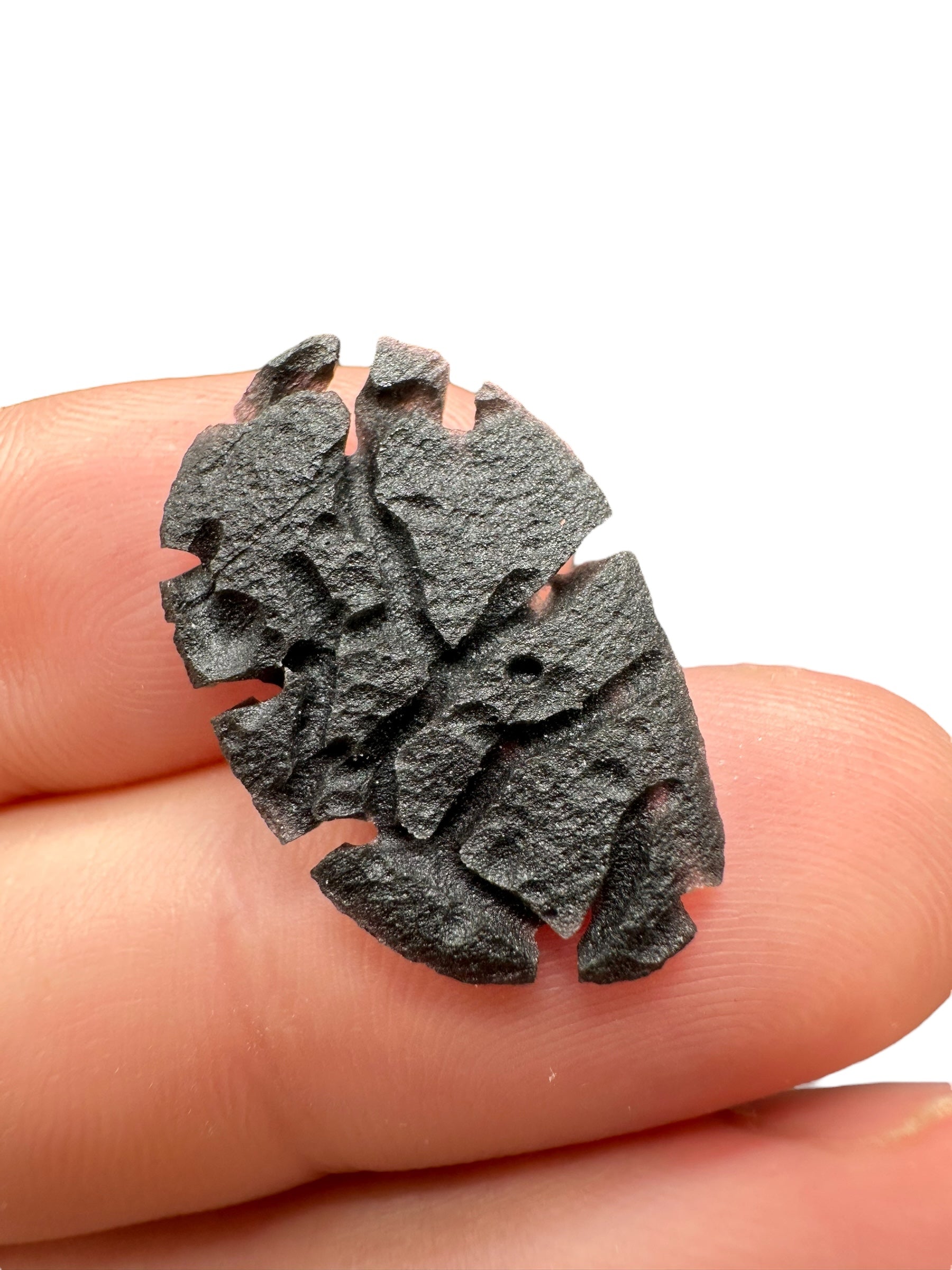 Carpathian obsidian 1,1g (Hedgehog) – Slovakia
