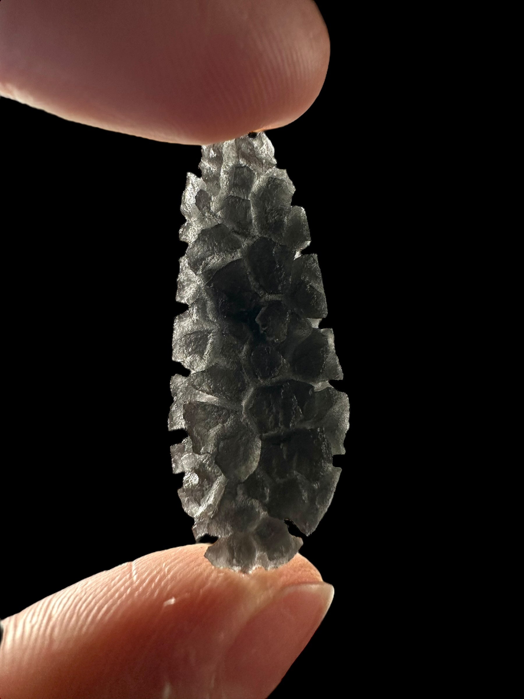 Carpathian obsidian 3g (Hedgehog) – Slovakia - OBJ138