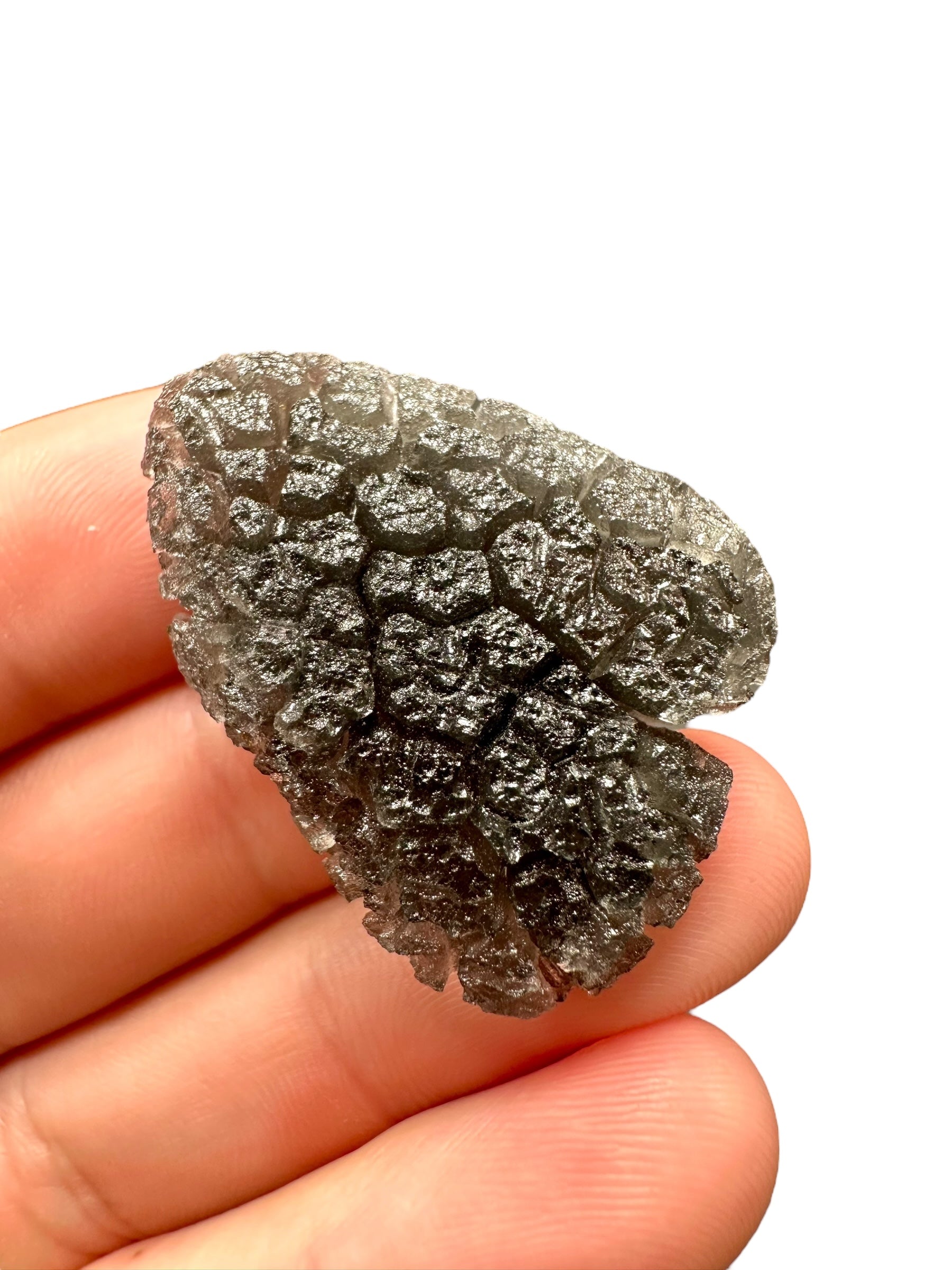 Carpathian obsidian 12,9g (Hedgehog) – Slovakia - OBJ157
