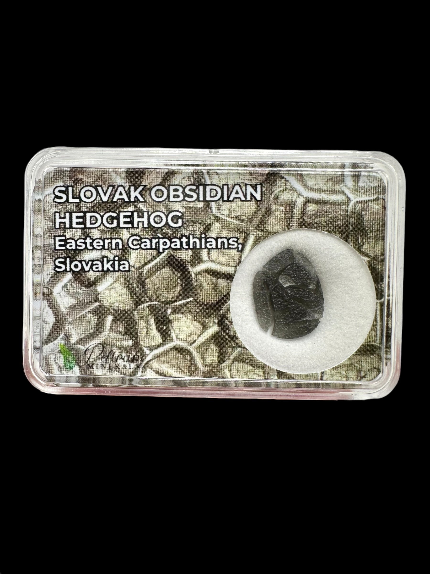 Slovak obsidian – Hedgehog 0,5g – in box