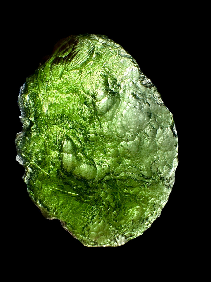 Moldavite – Marouskovo pole – 7,1g - V2238 retroilluminata
