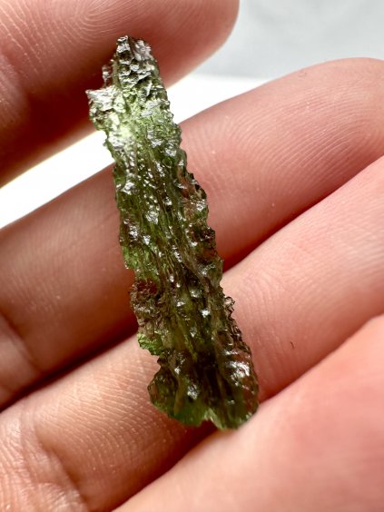 Moldavite Grezza – Maly Chlum – 1,3g - V402