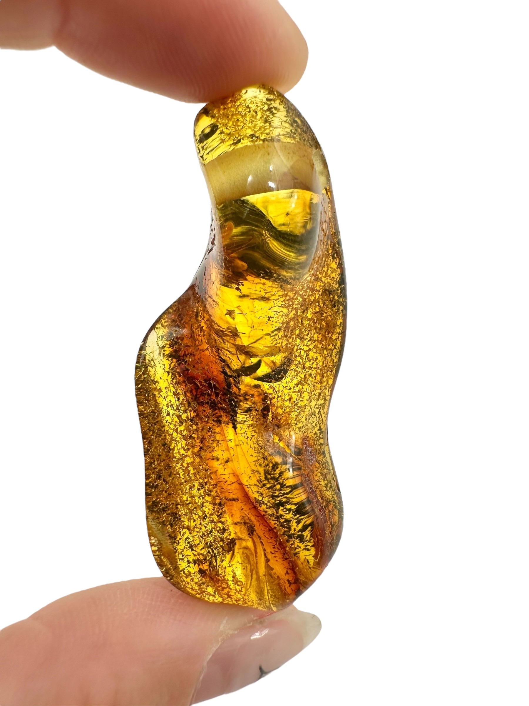 Insect in amber with a drilled hole for hanging 6,1g – Lithuania