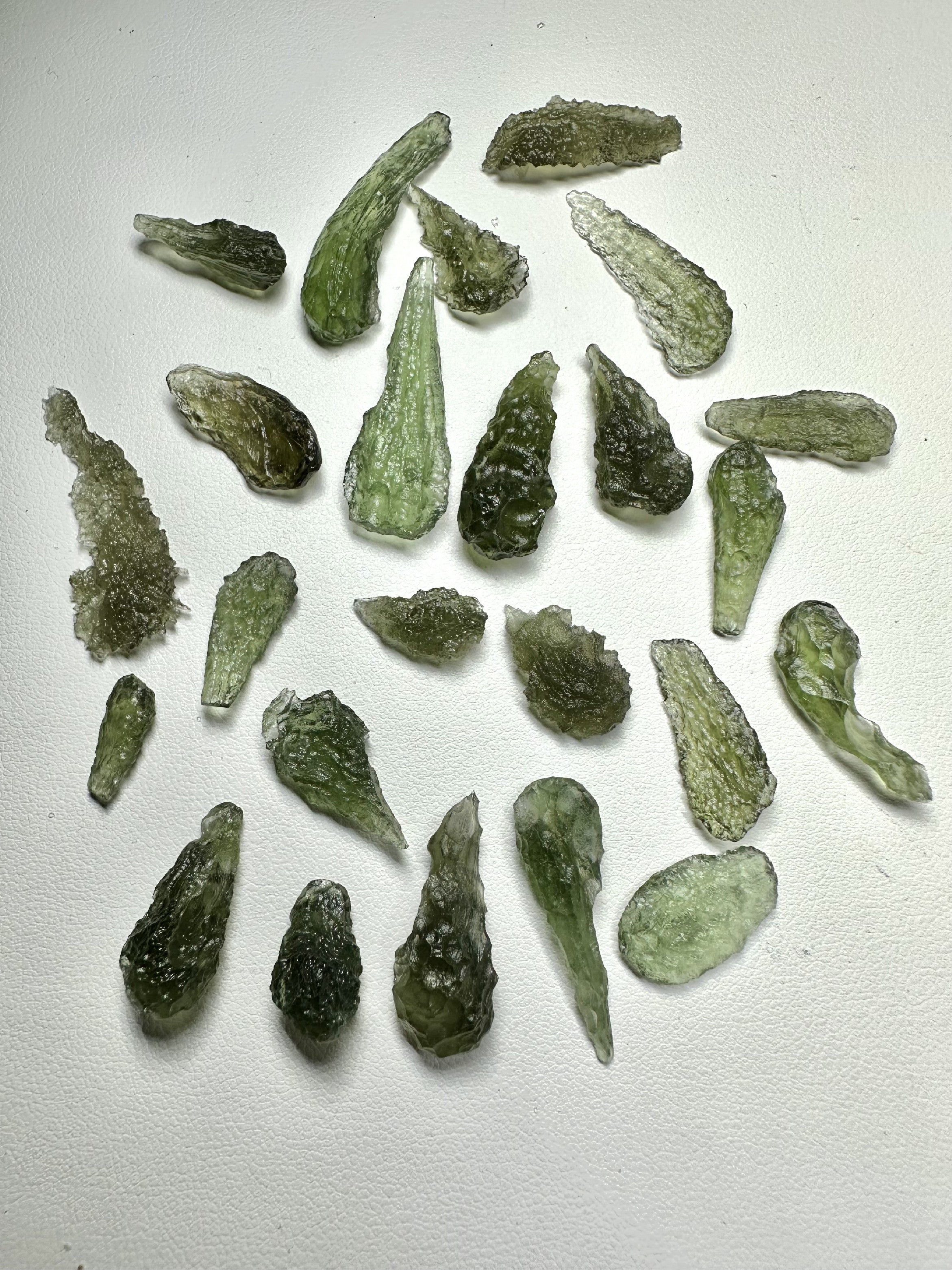 Moldavite drops – 17g - VVEL29