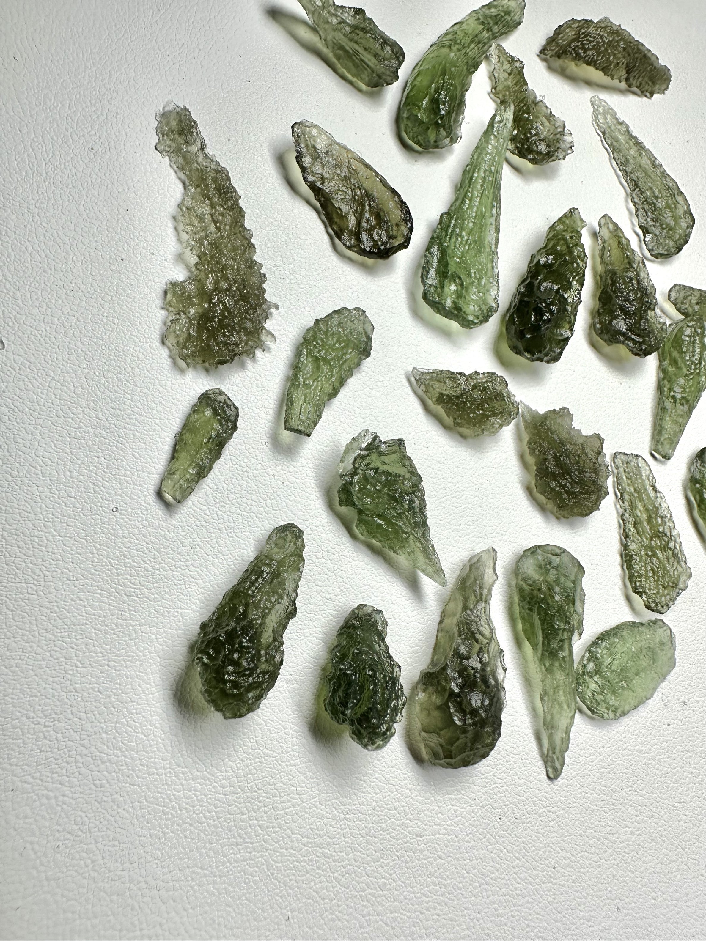 Moldavite drops – 17g - VVEL29