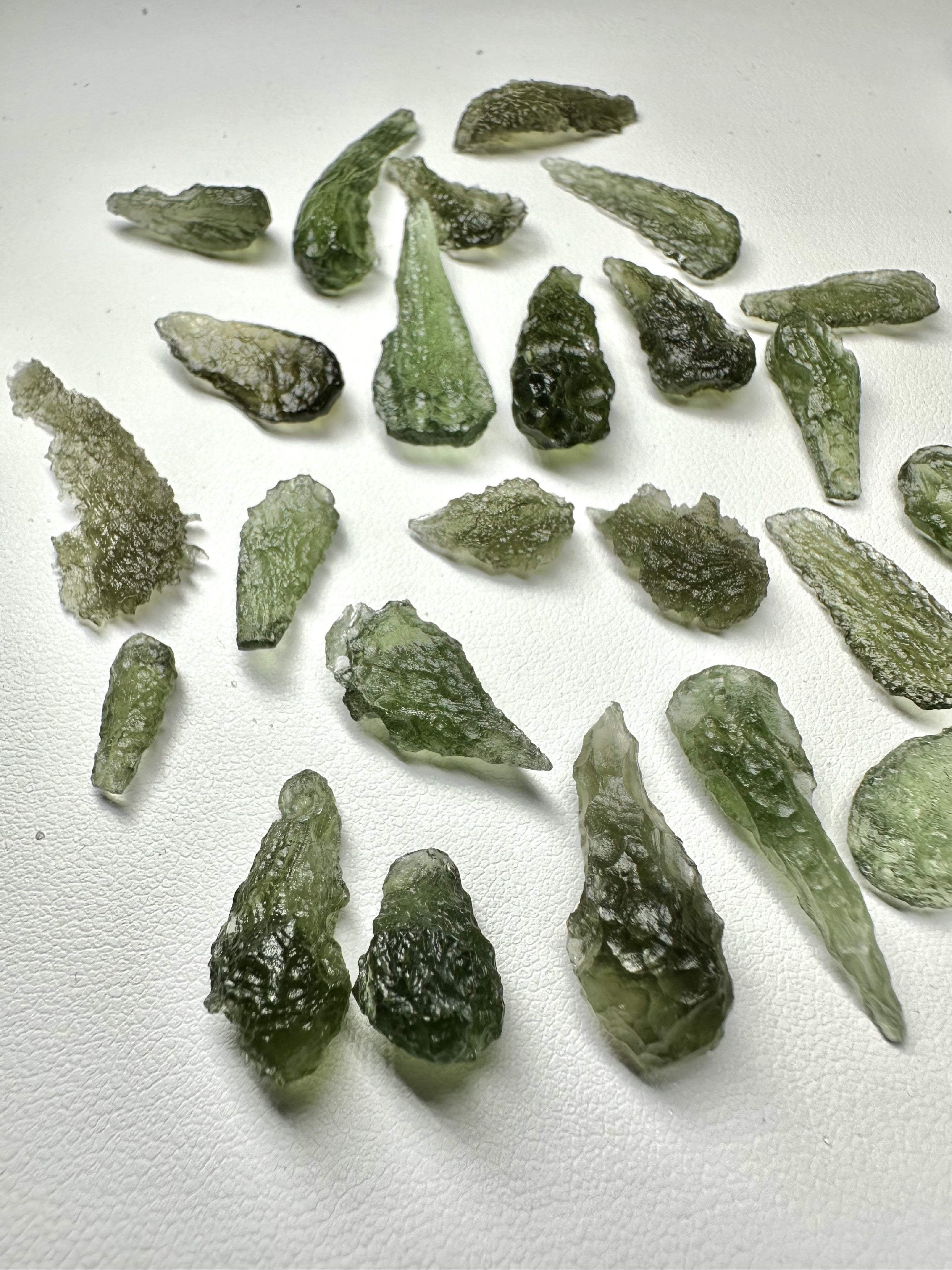 Moldavite drops – 17g - VVEL29
