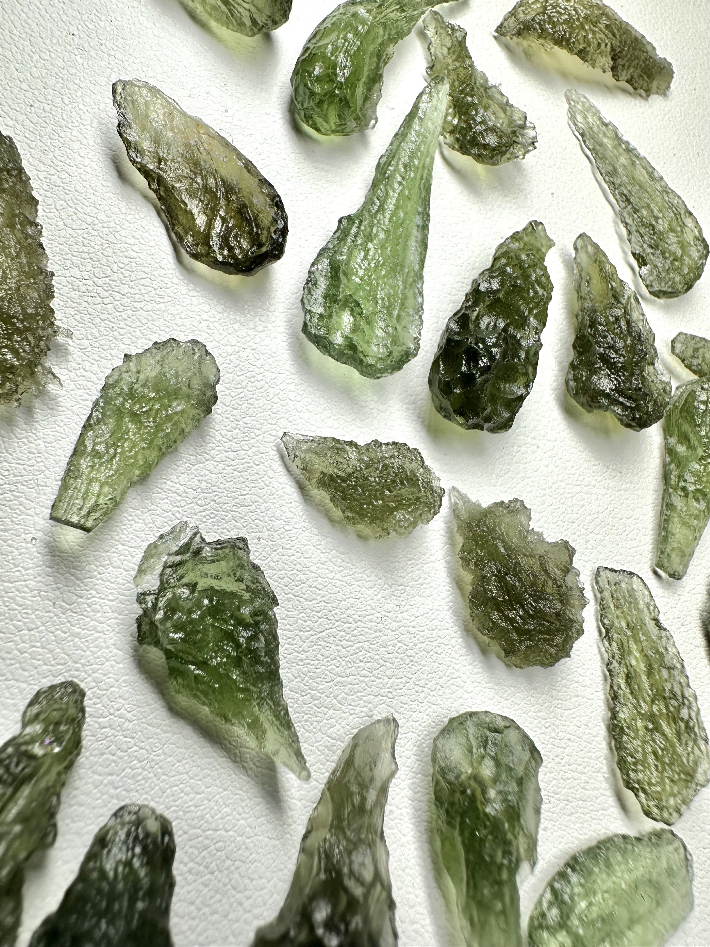 Moldavite drops – 17g - VVEL29