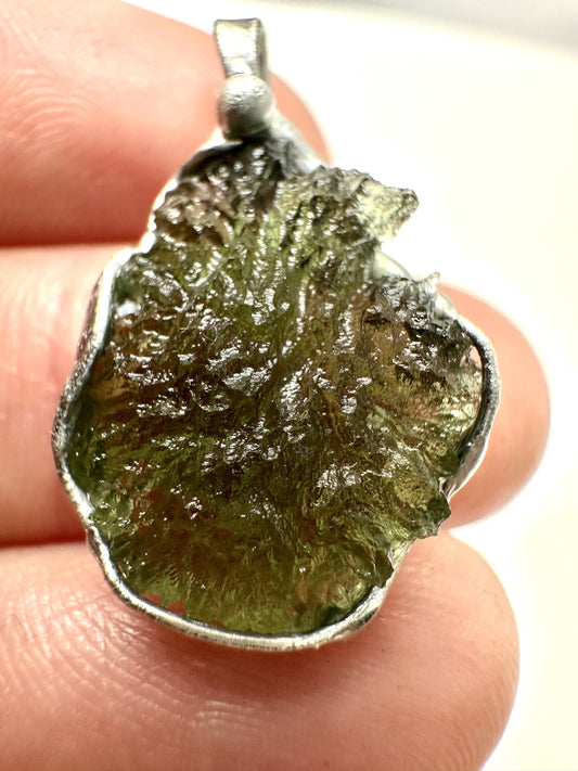 Pendente in Moldavite – P/V005
