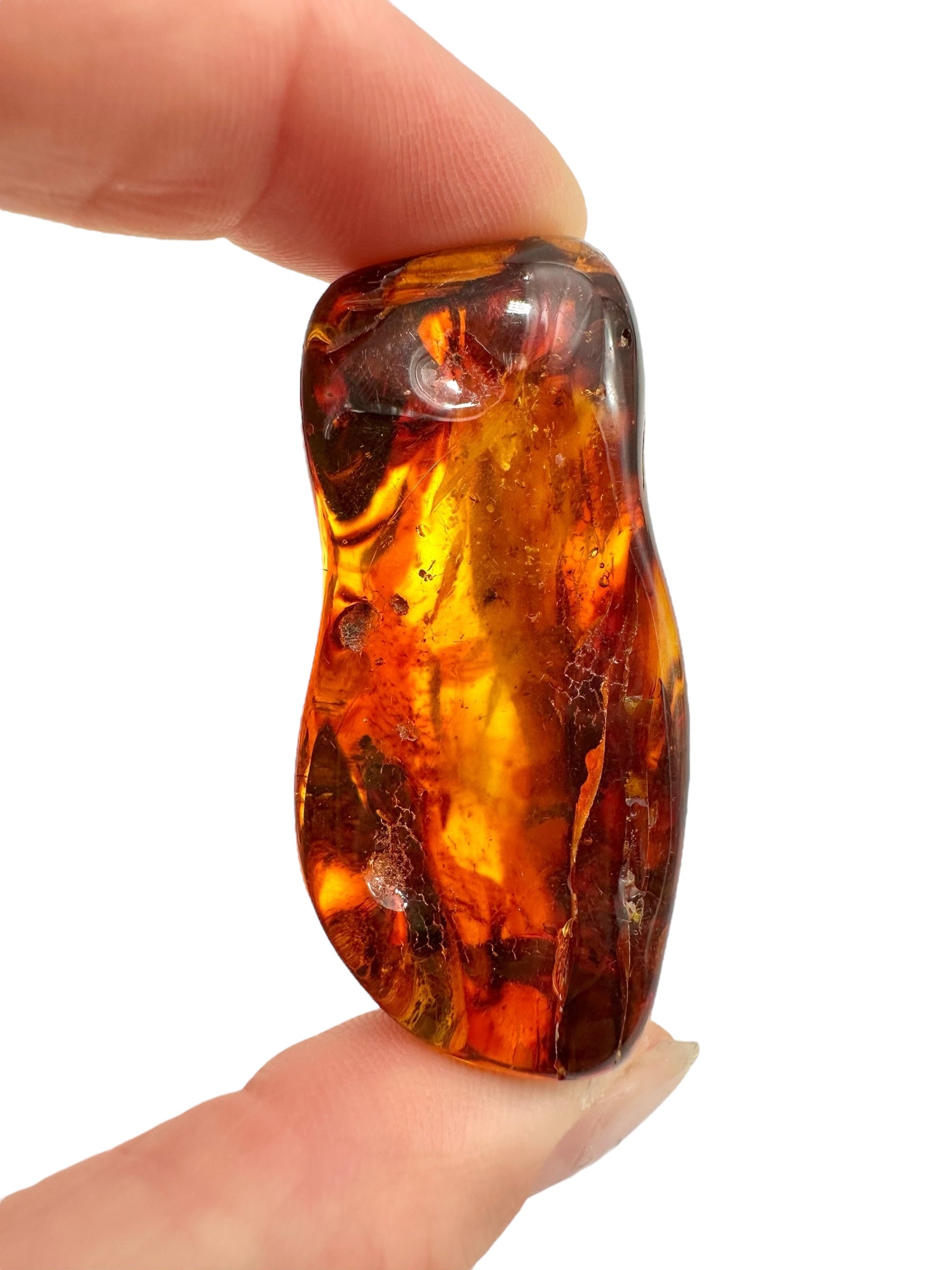 Insects in amber – Lithuania – 17,4g - IJ110