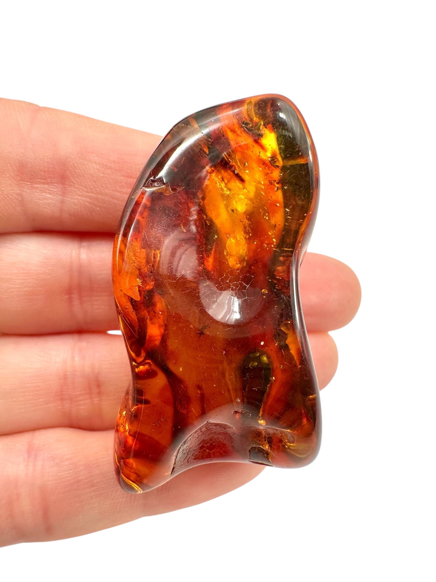 Insects in amber – Lithuania – 17,4g - IJ110