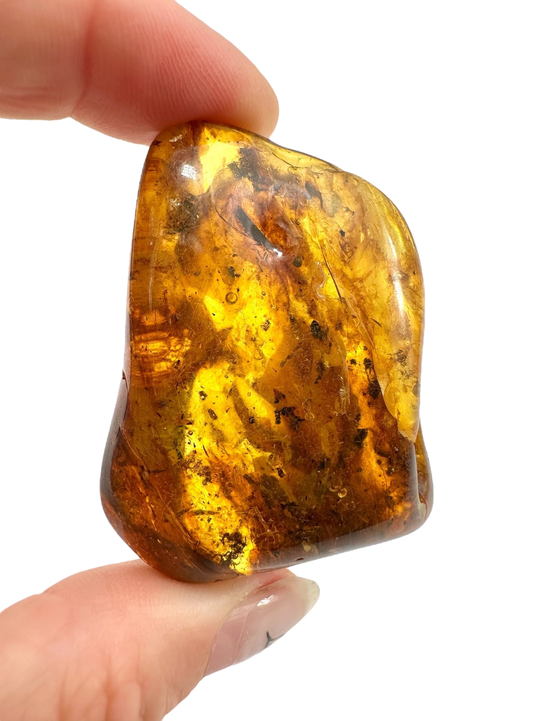Insects in amber – Lithuania – 18,5g - IJ111