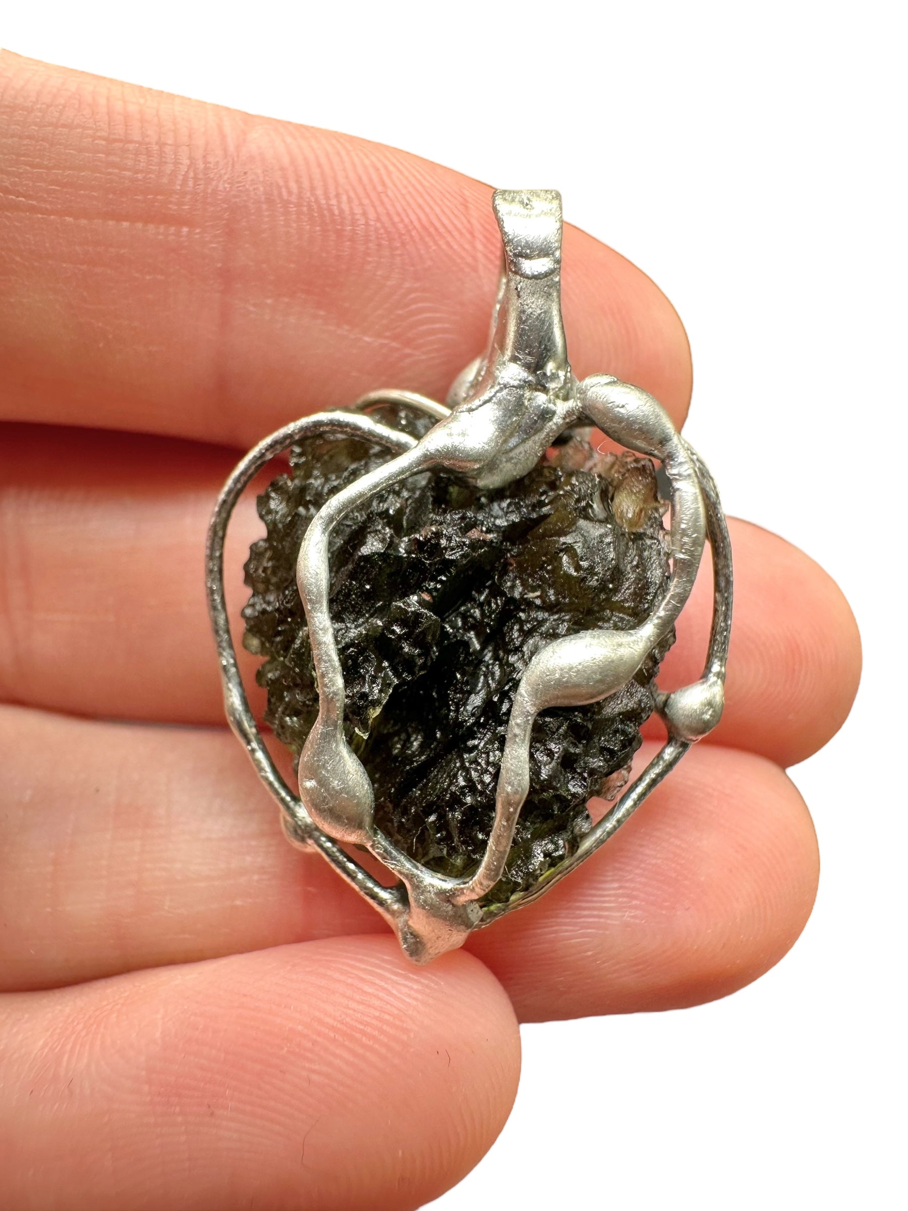 Moldavite pendant - P/V009