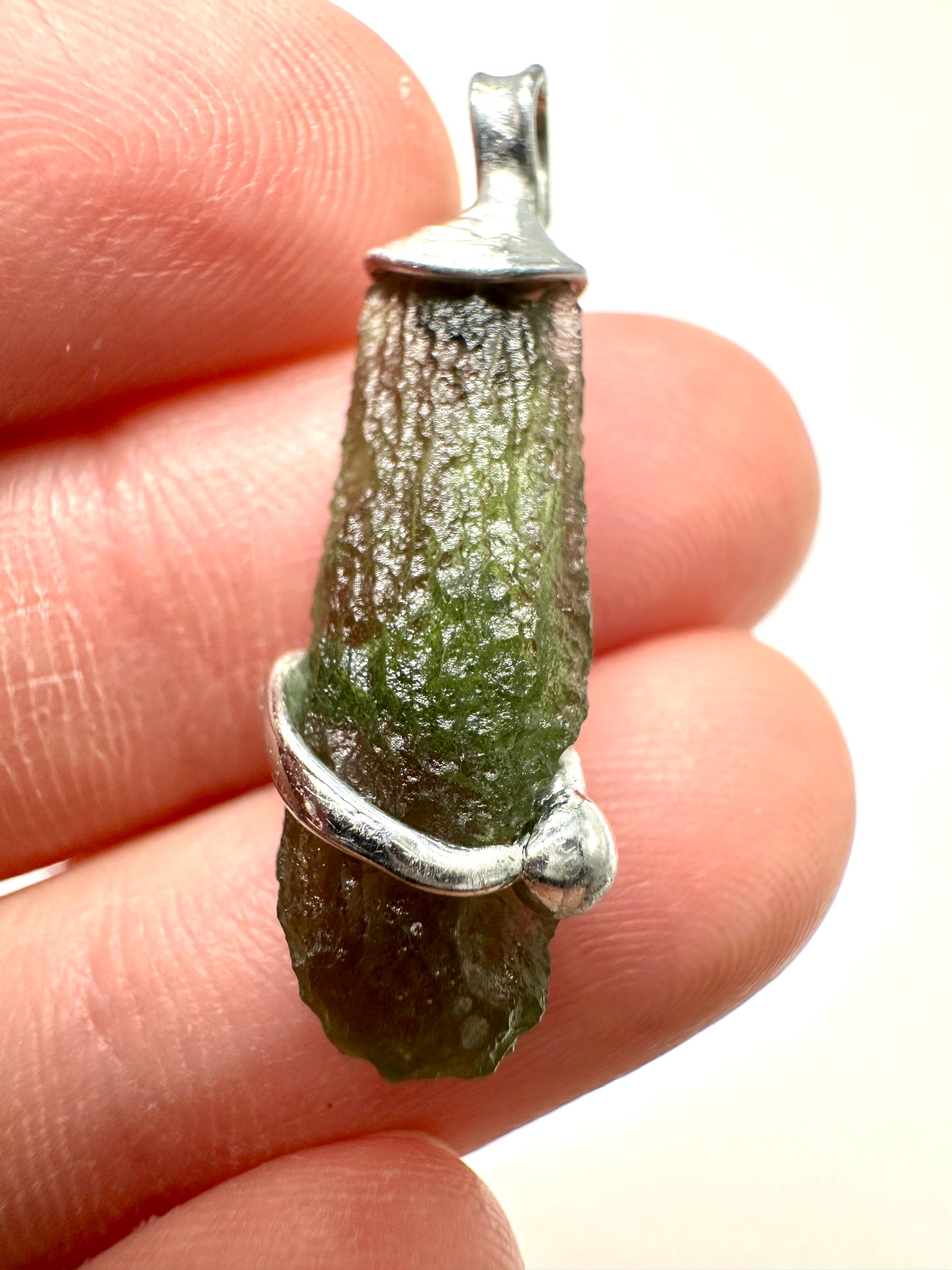Pendente in Moldavite – P/V014