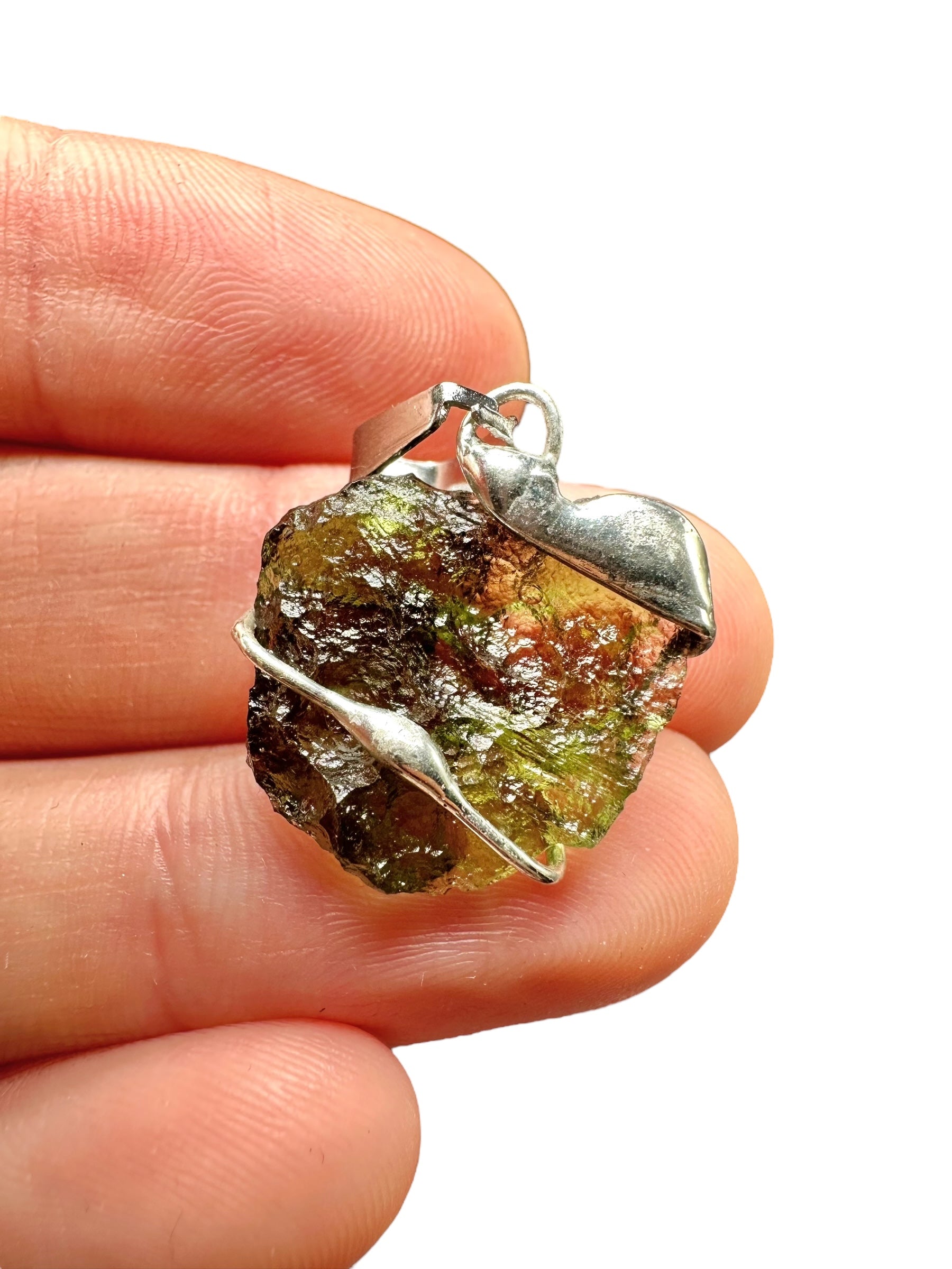 Moldavite pendant - P/V020
