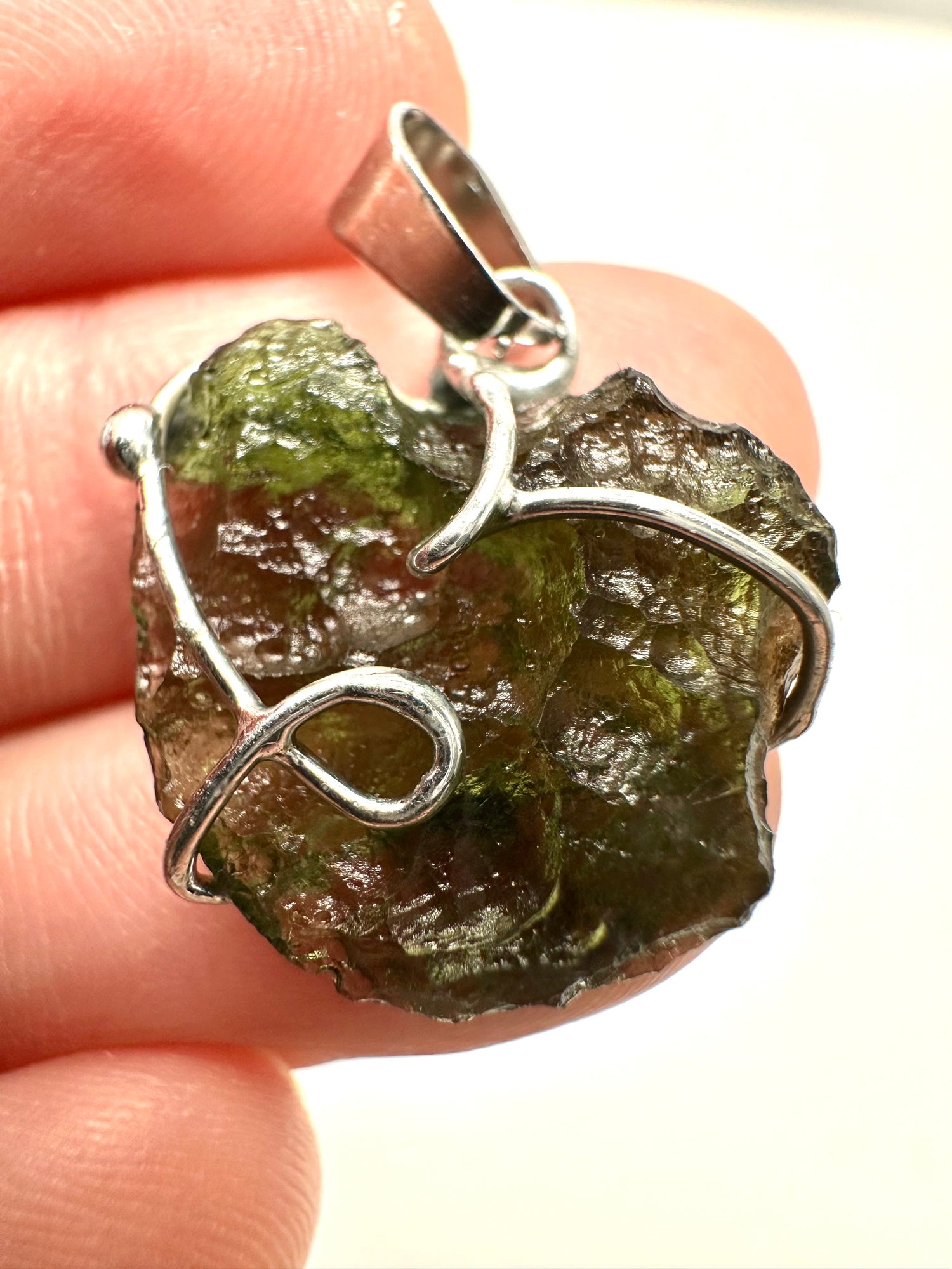 Pendente in Moldavite – P/V020