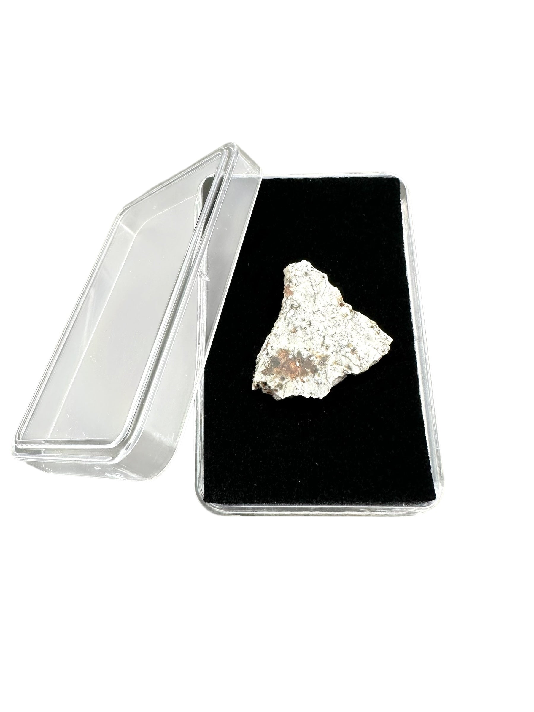 Box for mineral samples (black)