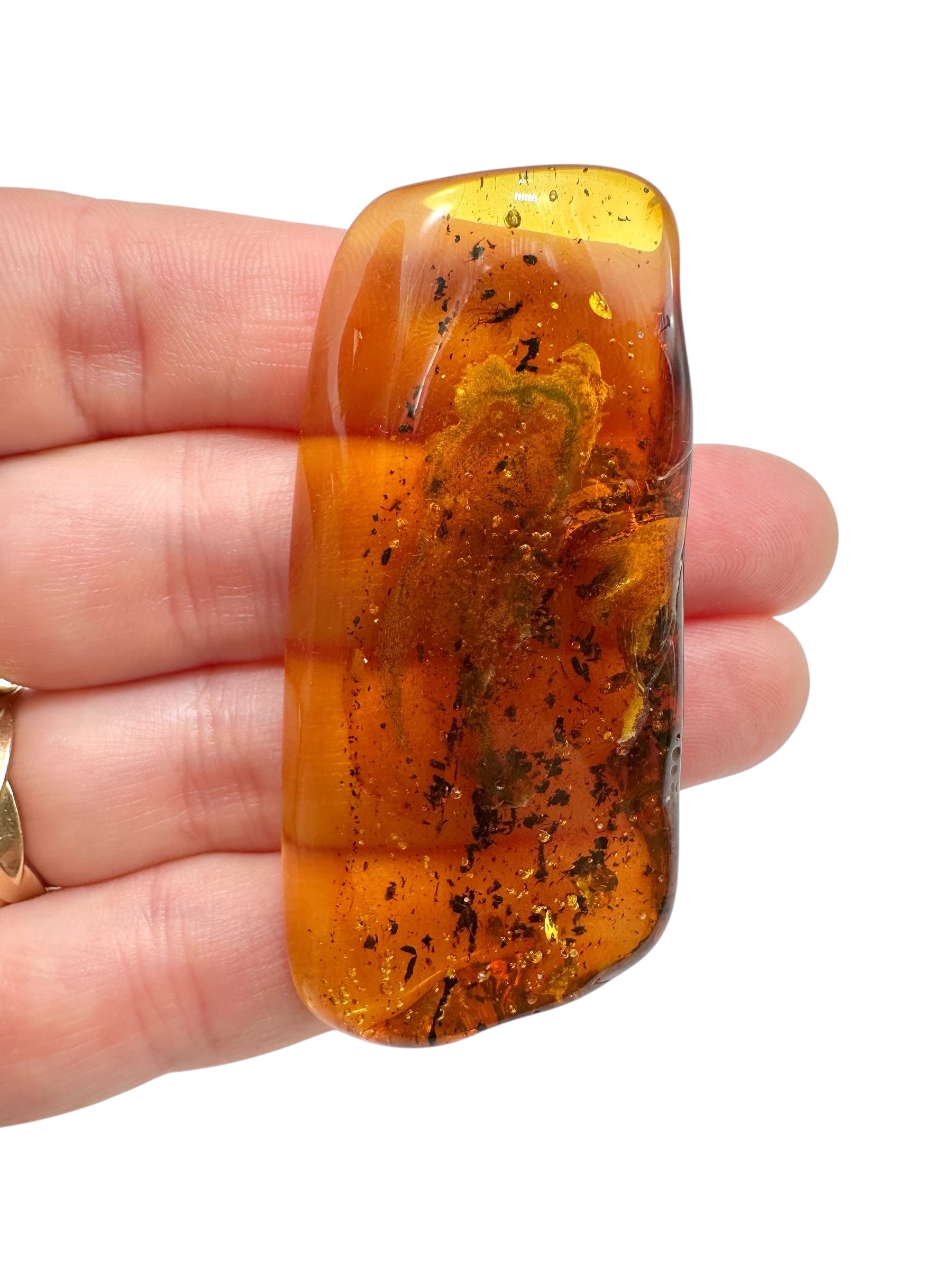 Insects in amber 11,1g – Lithuania - IJ124