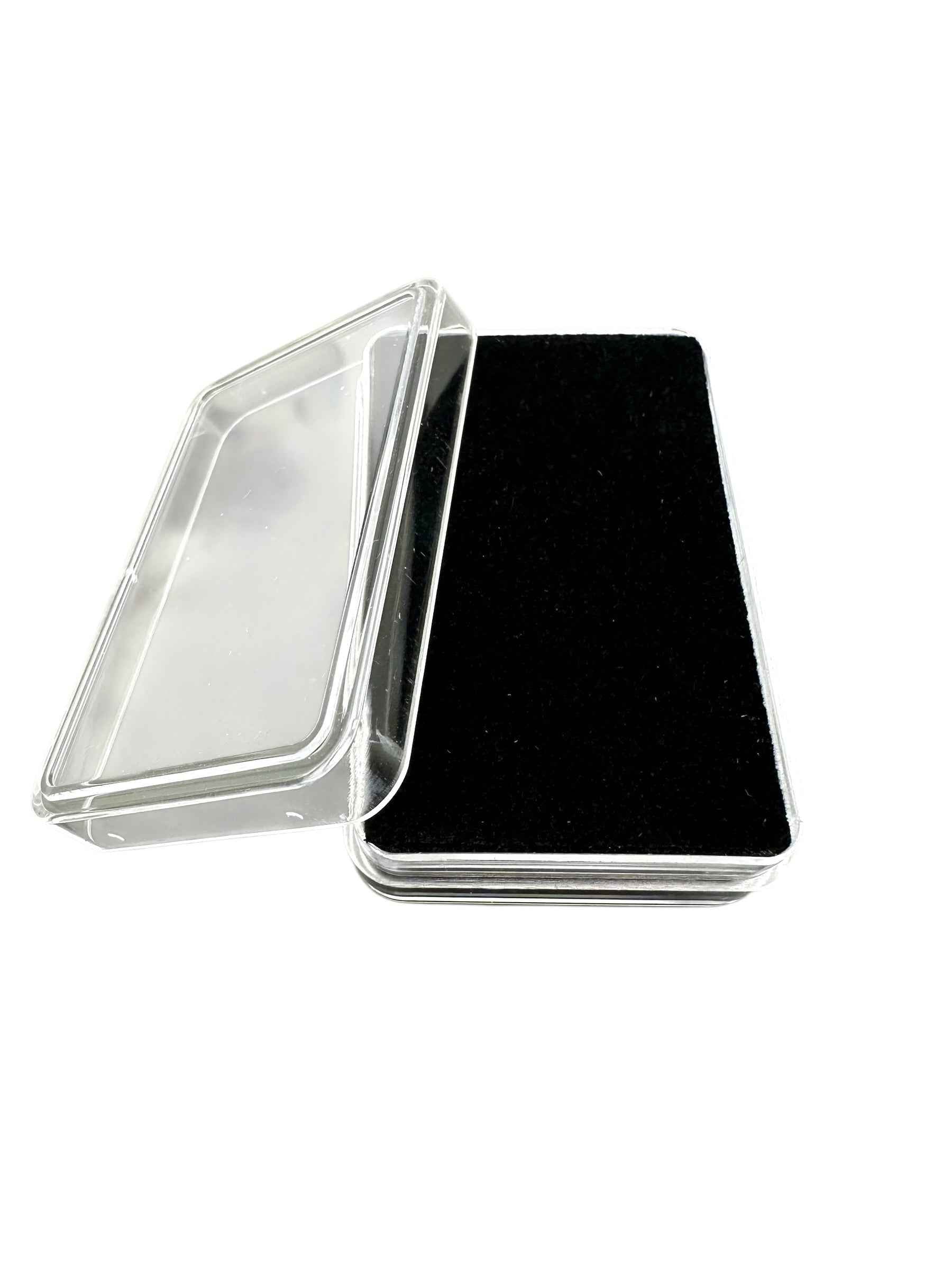 Pack of 20 pcs of boxes for mineral samples (black) - PK006