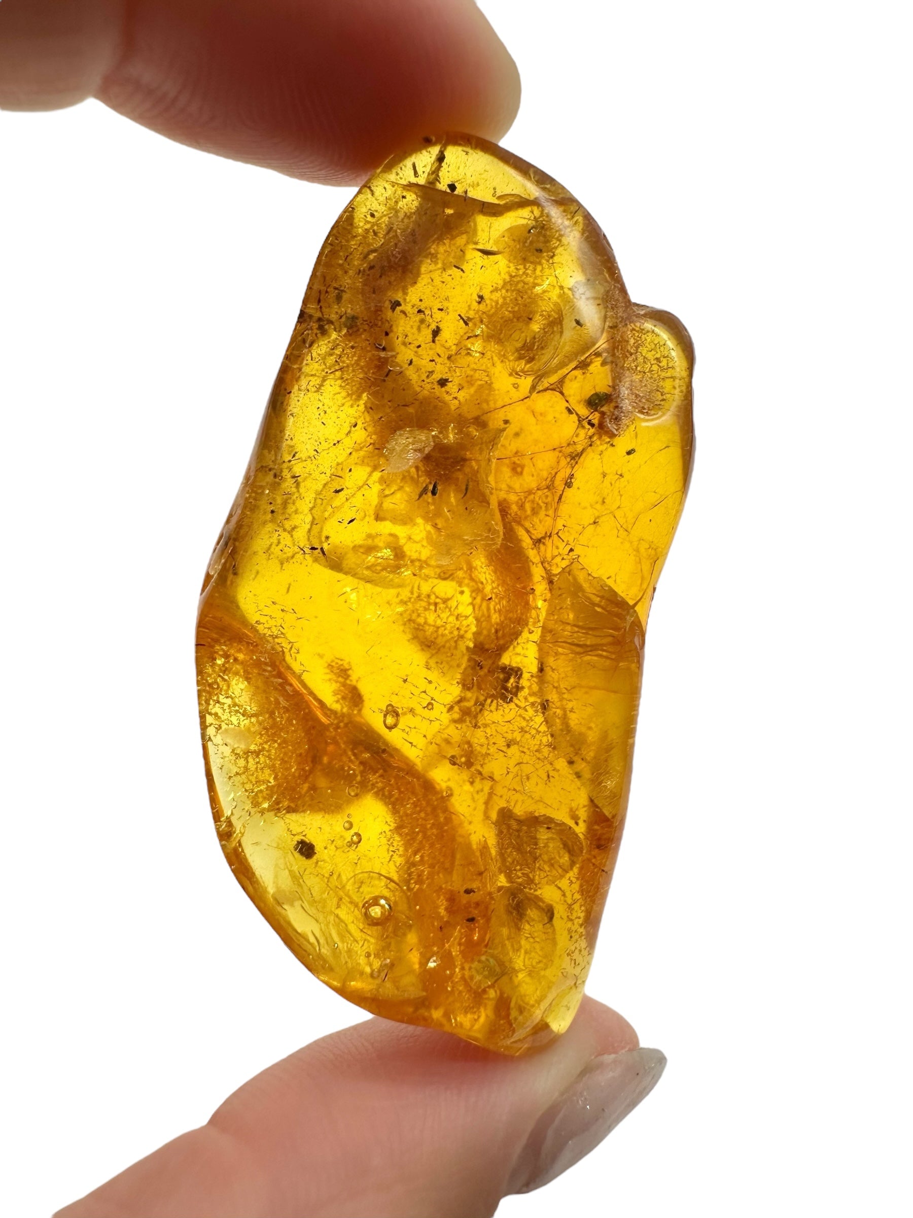 Insects in amber – Lithuania – 10,6g - IJ152