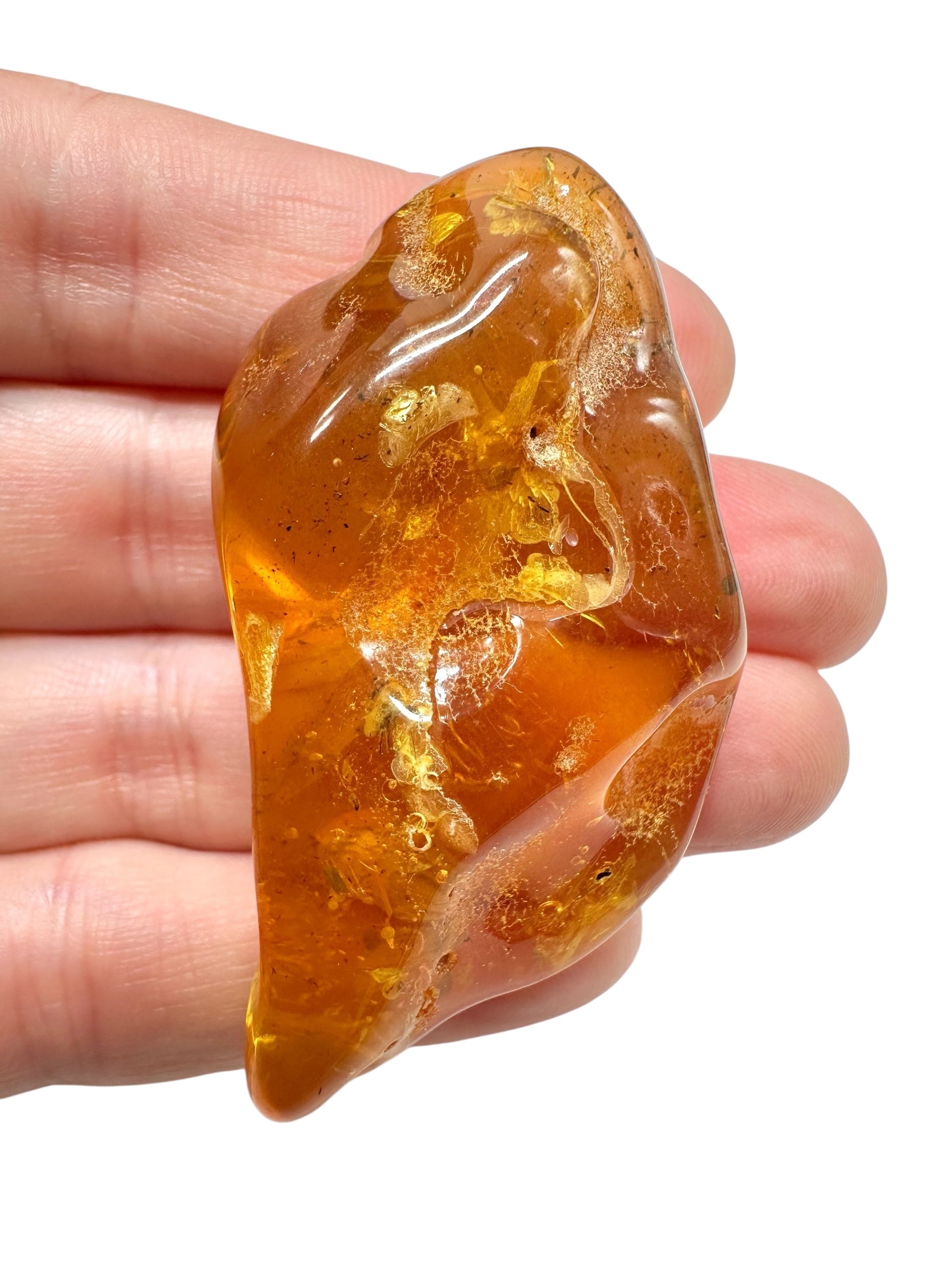 Insects in amber – Lithuania – 10,6g - IJ152