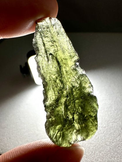 Moldavite Grezza – Vrábče – Kroclov – 11,5g - V115