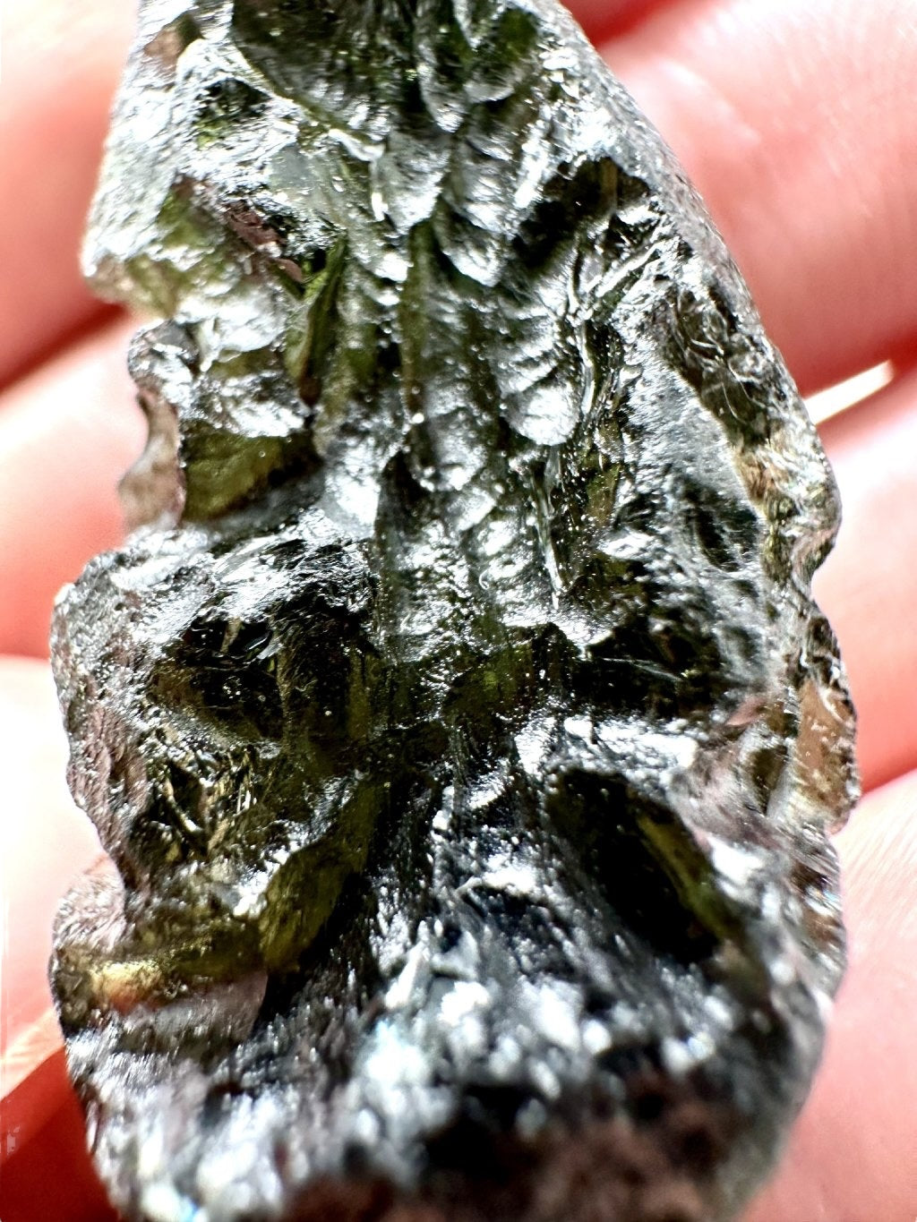 Moldavite – Vrabce – Kroclov – 15,8g - V2320