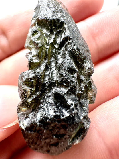 Moldavite – Vrabce – Kroclov – 15,8g