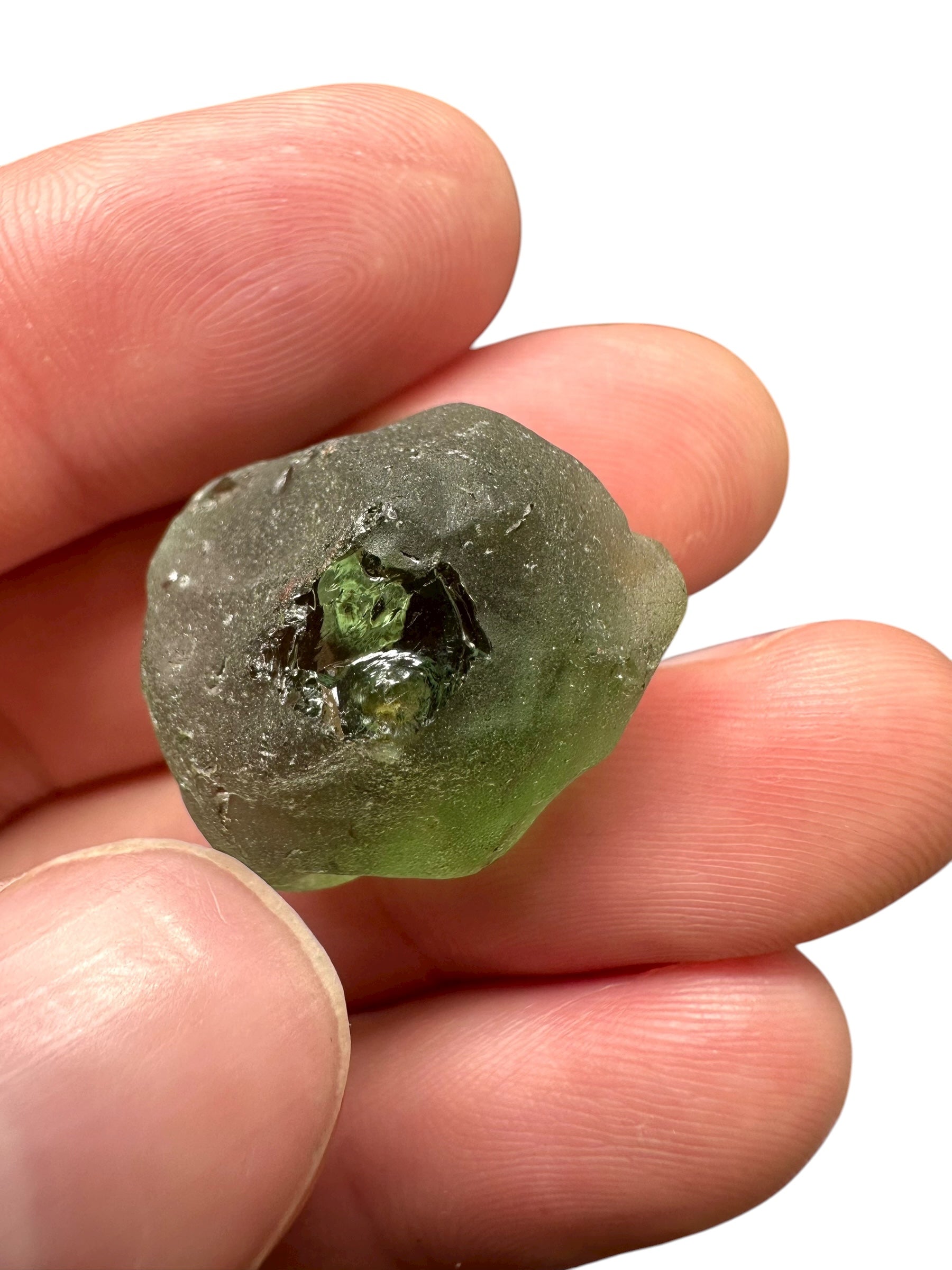 Moldavite – Zliv – 8,7g / bubble - V1666