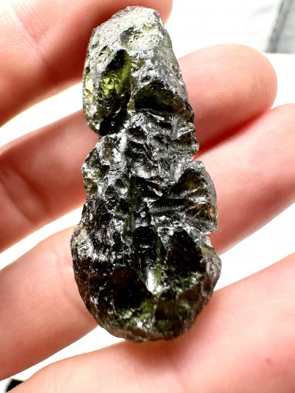 Moldavite Grezza – Vrabce – Kroclov – 15,8g - V116