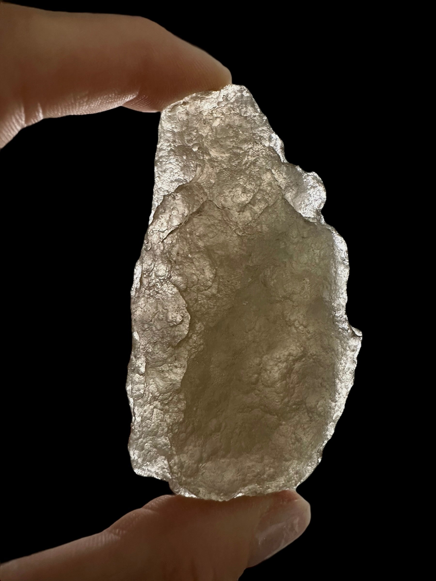 Libyan desert glass 77g - LPS166