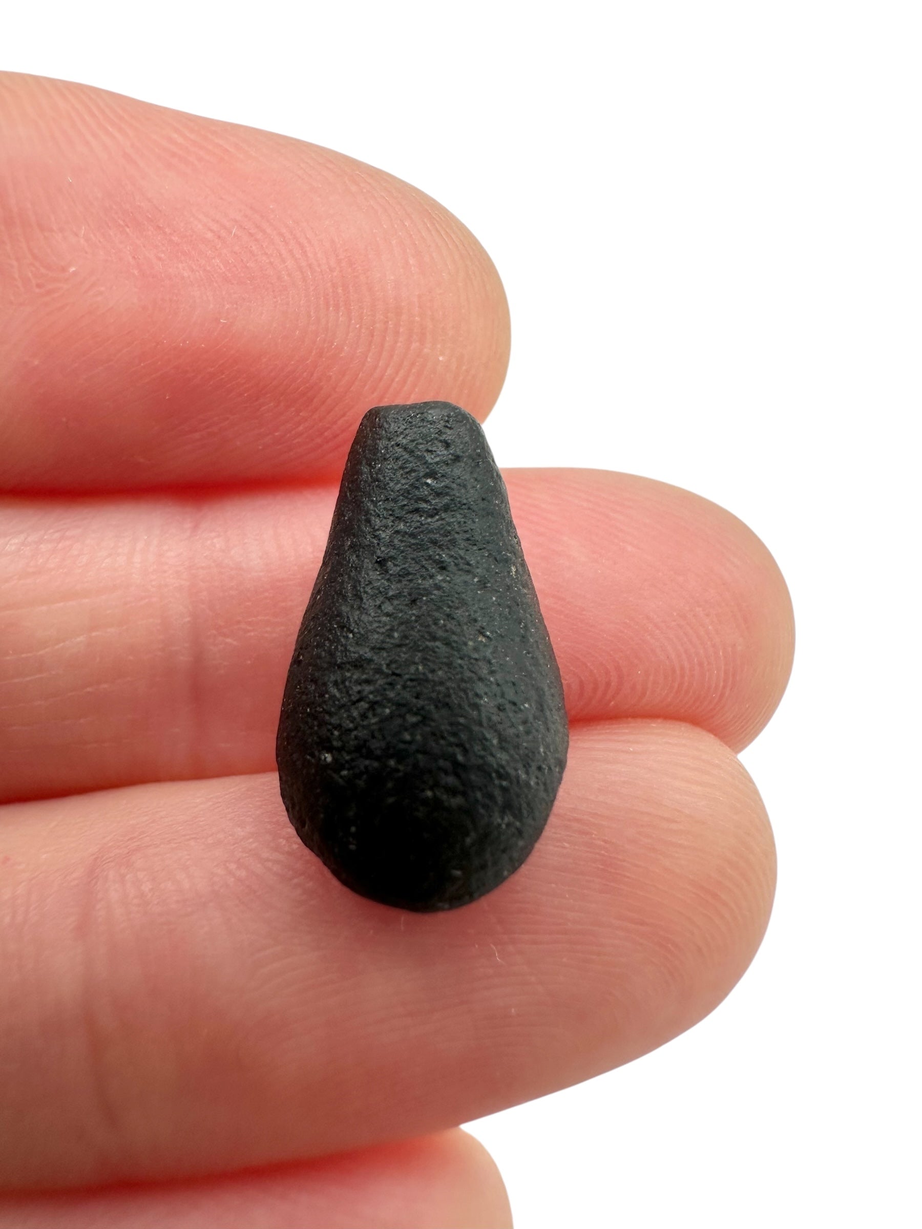 Australite "button" 1g – Kalgoorlie, Western Australia