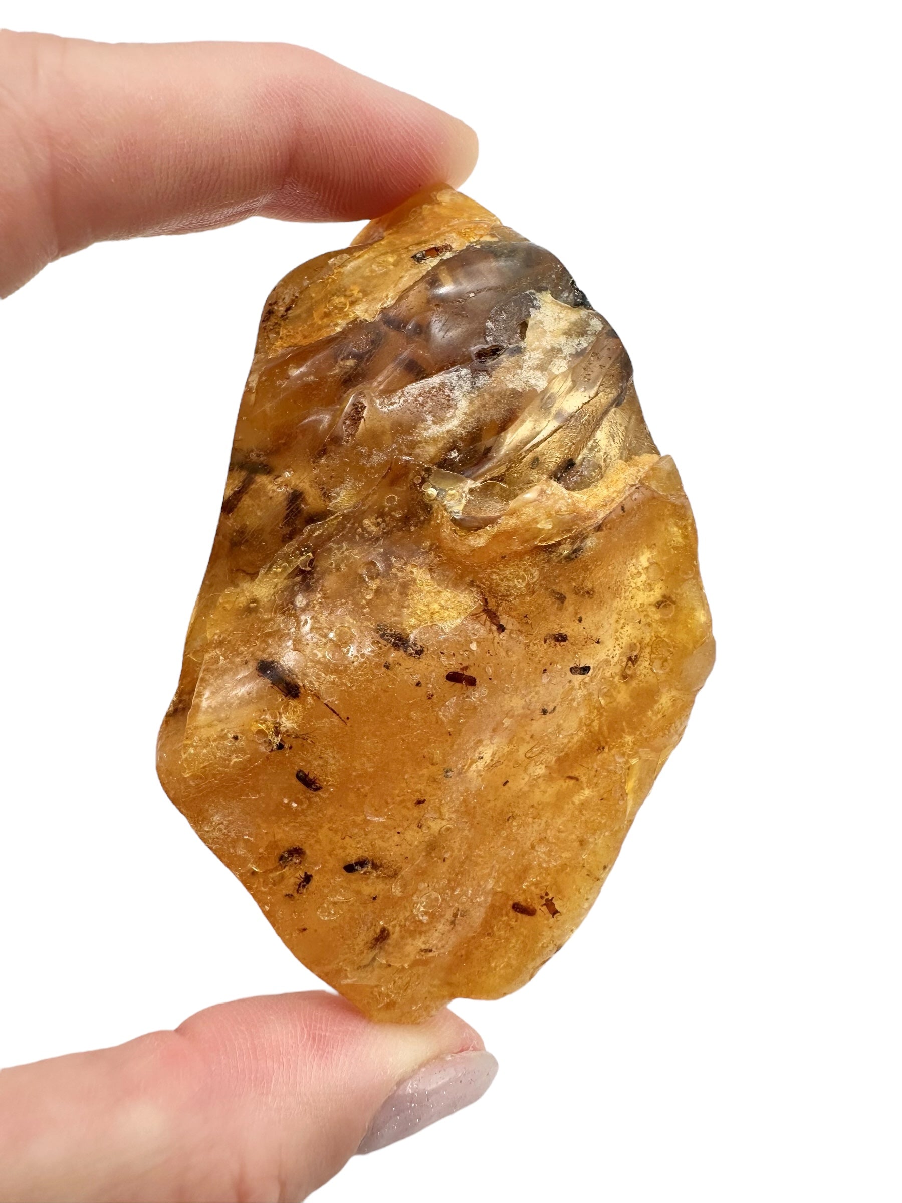 Insects in young amber (copal) 28,5g – Colombia - IK02