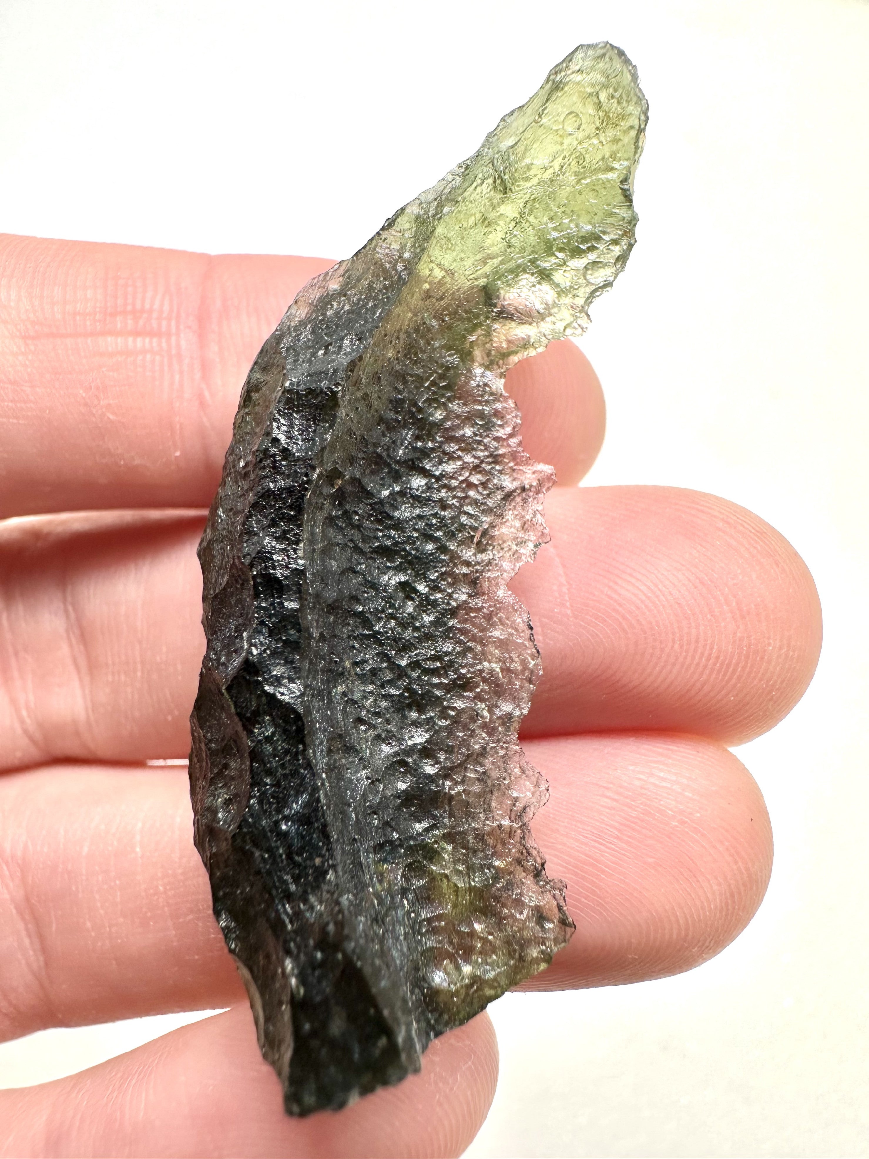 Moldavite – Vrabce – Kroclov – 8,6g - V2321